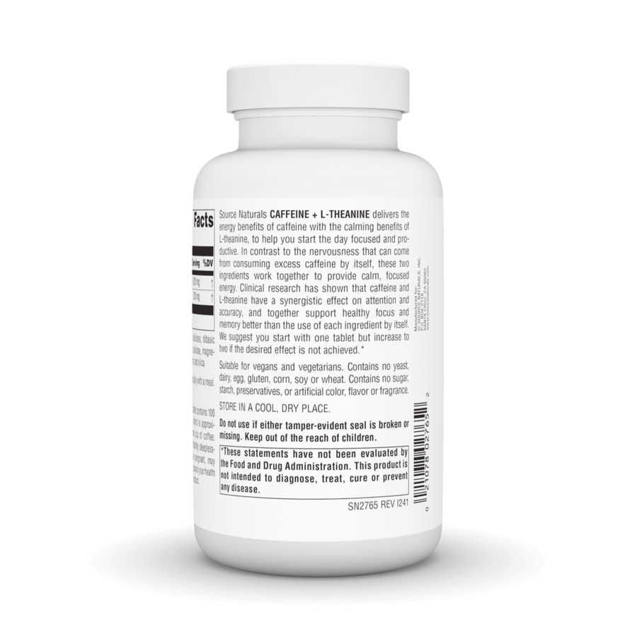 Caffeine + L-Theanine