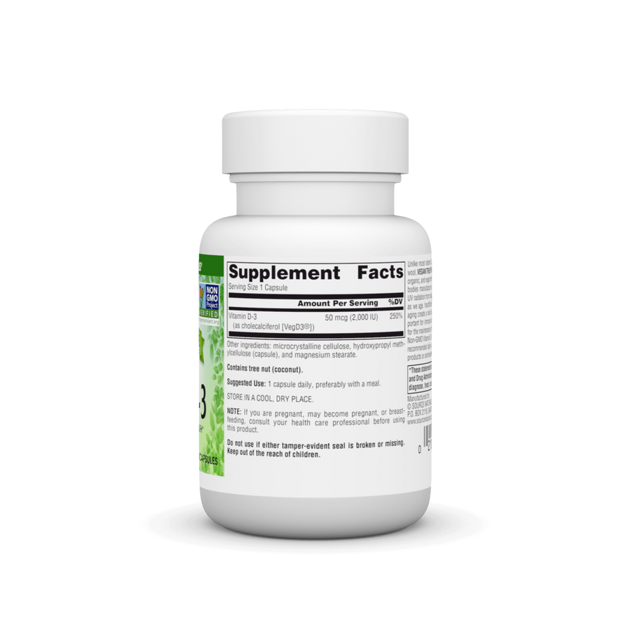 Vegan True® Non-GMO Vitamin D-3