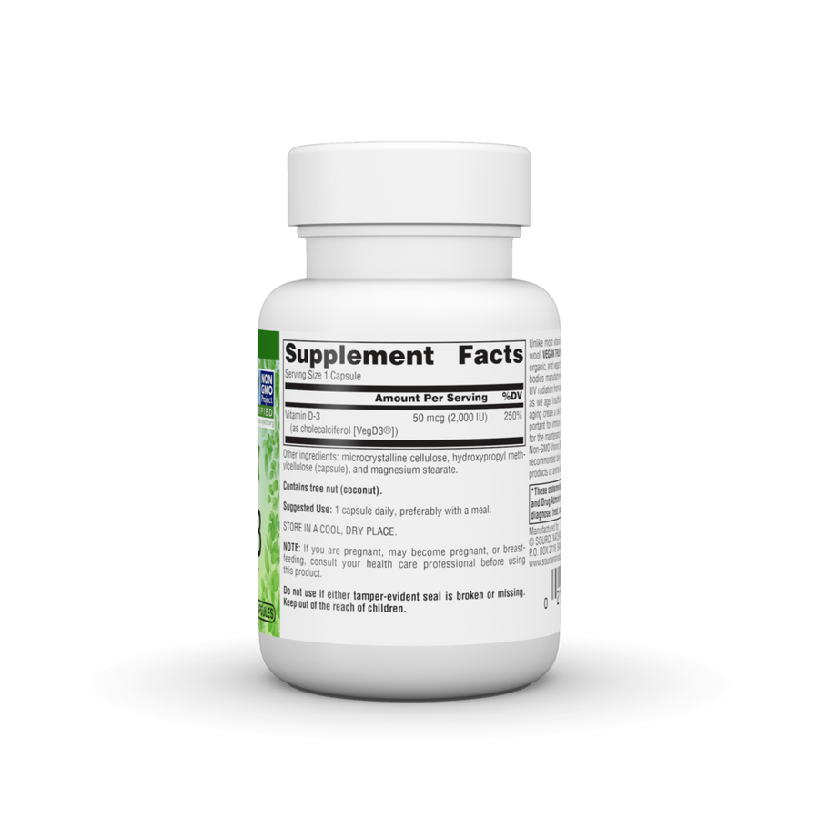 Vegan True® Non-GMO Vitamin D-3