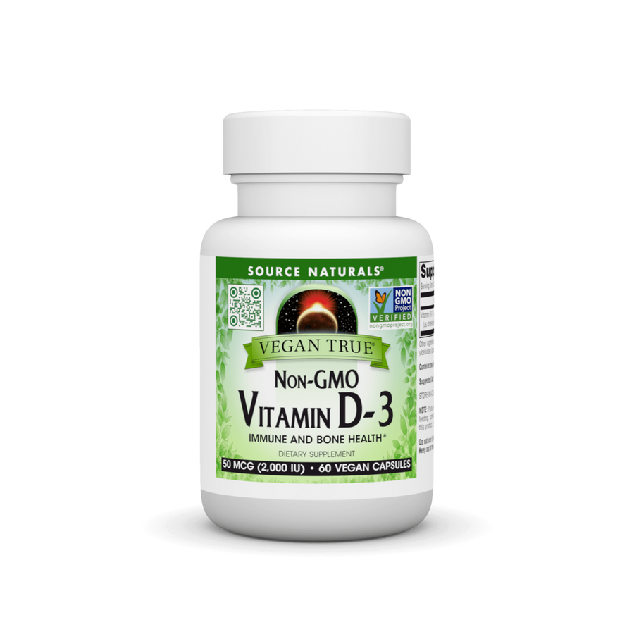 Vegan True® Non-GMO Vitamin D-3