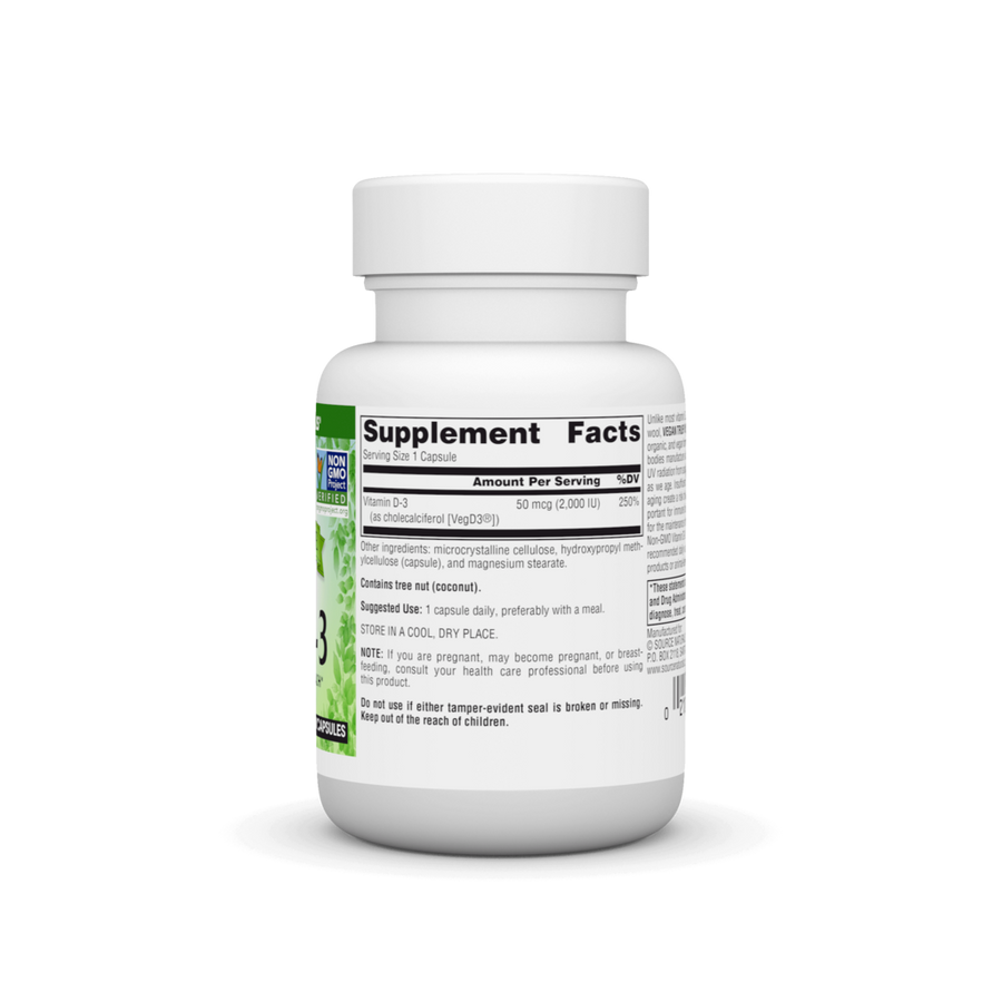 Vegan True® Non-GMO Vitamin D-3