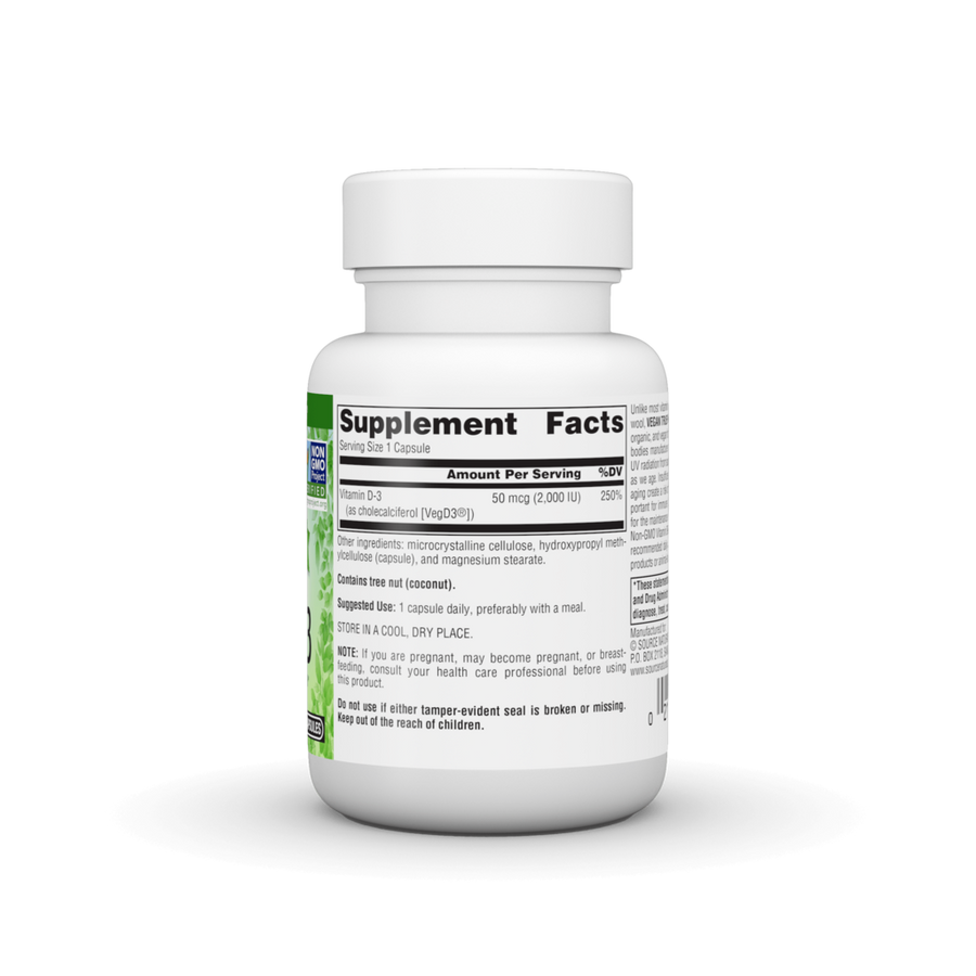 Vegan True® Non-GMO Vitamin D-3