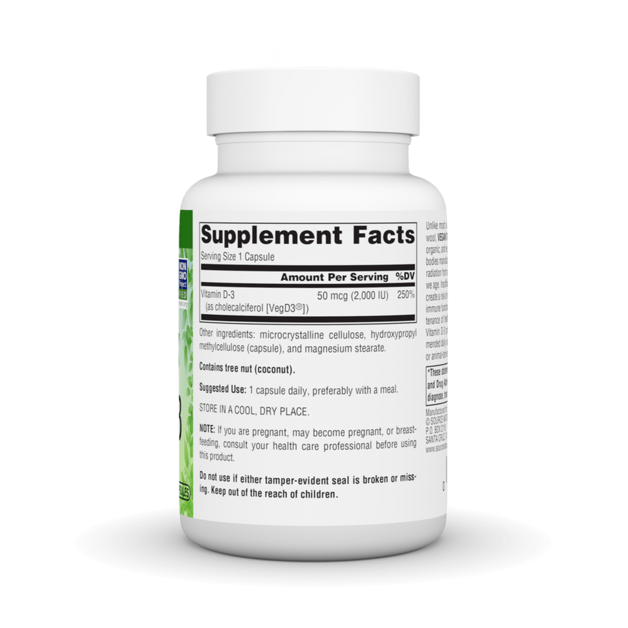 Vegan True® Non-GMO Vitamin D-3