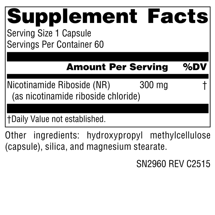 Nutrition facts image