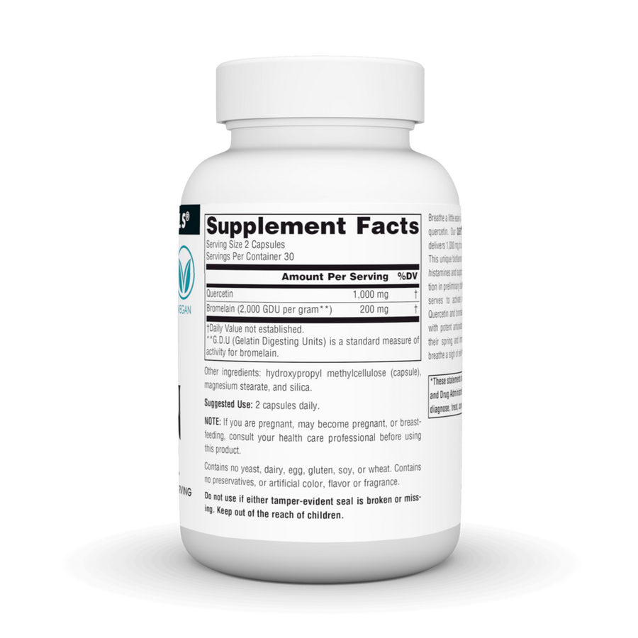 Quercetin with Bromelain