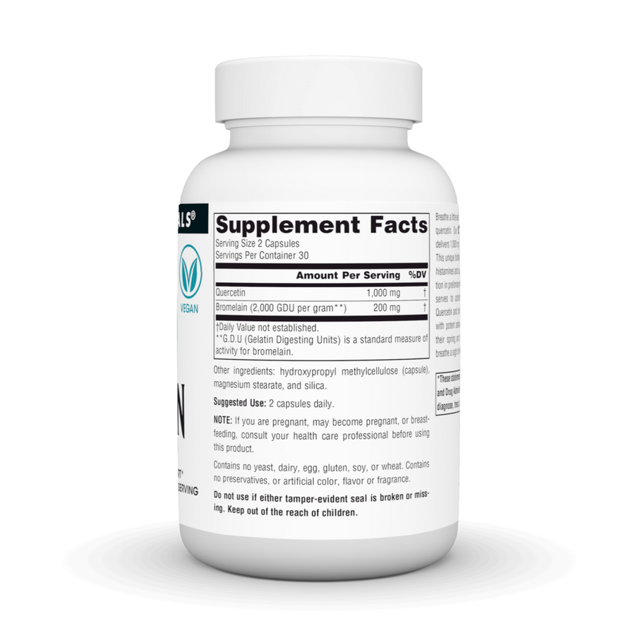 Quercetin with Bromelain