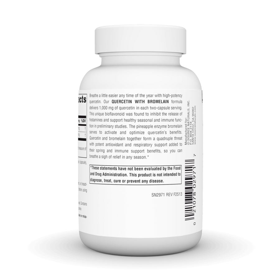 Quercetin with Bromelain