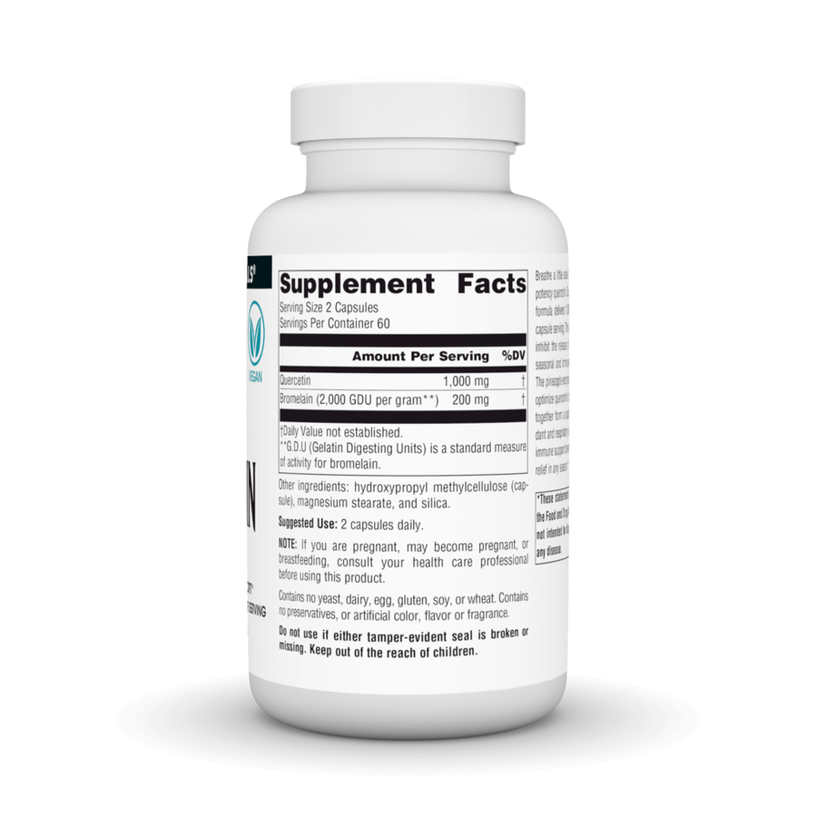Quercetin with Bromelain